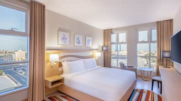 Suite, 1 Bedroom | Egyptian cotton sheets, premium bedding, memory-foam beds, in-room safe