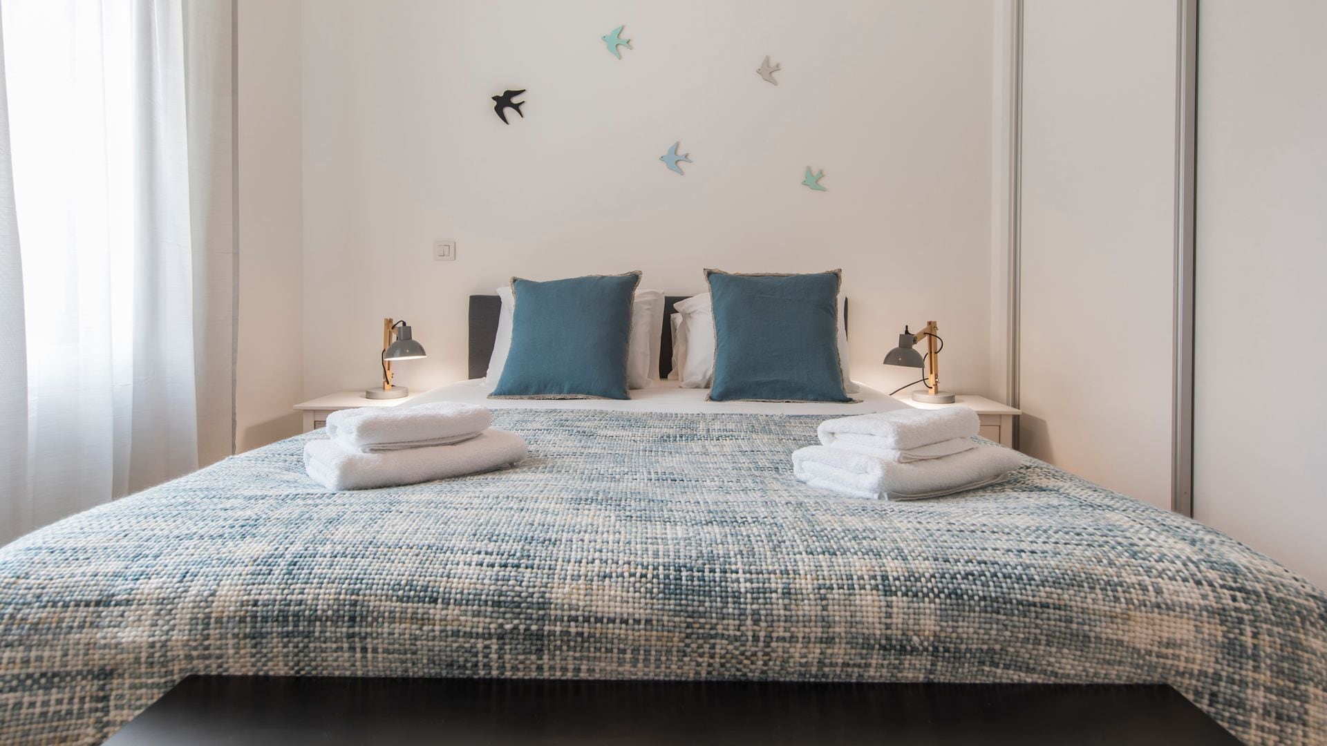 1 bedroom, travel crib, free WiFi, bed sheets