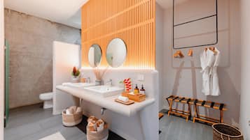 Luxury-Doppelzimmer, 2 Queen-Betten, Whirlpool | Badezimmer