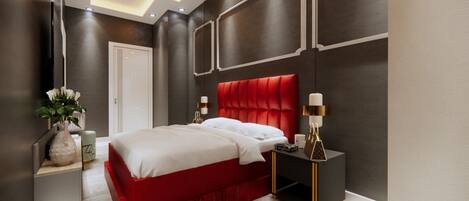 Hochwertige Bettwaren, Minibar, Zimmersafe, individuell dekoriert