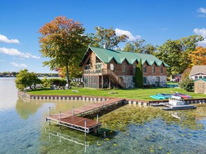 Exterior - Lakefront Lodge w/ Indoor Hot Tub - Sleeps 19 (Stanton)