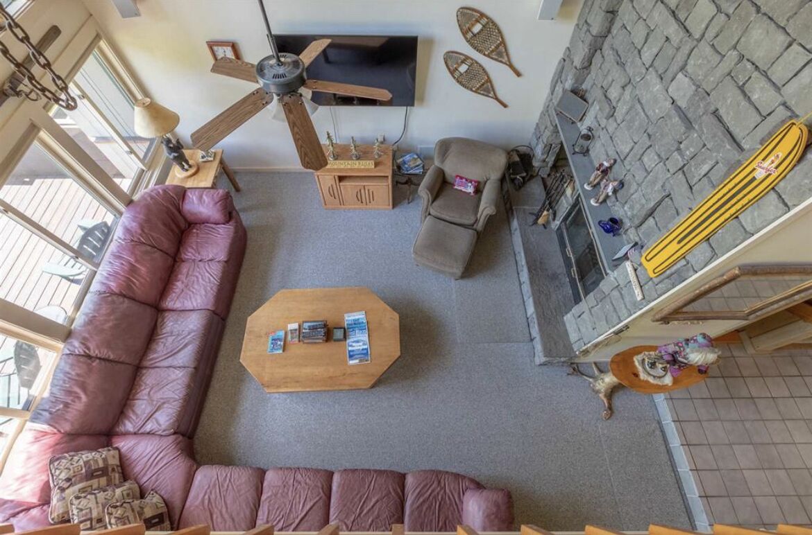 Loon Mountain Views from Large Decks & Dining Room