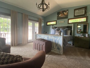 2 bedrooms, iron/ironing board, travel crib, free WiFi