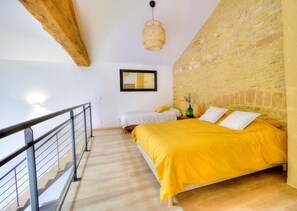 1 bedroom, iron/ironing board, travel crib, free WiFi