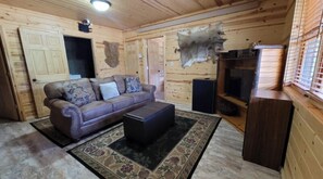 Smart TV, DVD player, stereo - Pinewoods Cabin Secluded wilderness and wildlife (Custer)