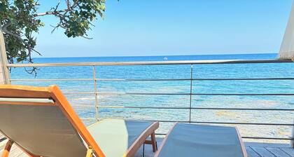 Apartment ALL COMFORT, TERRACE and DIRECT SEA ACCESS, FEET IN THE WATER