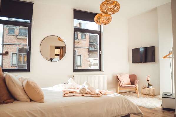 1 chambre, Wi-Fi gratuit, draps fournis