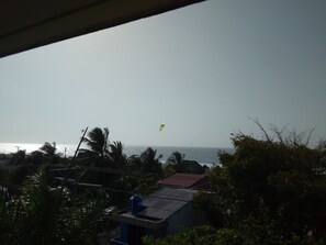 Blick von der Unterkunft