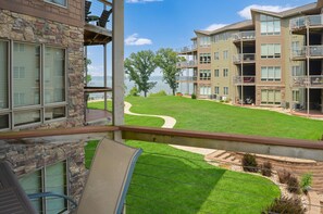 Property grounds - Peachy Perch in the Coronado at Bridges Bay Resort (Arnolds Park)