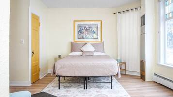 1 間睡房、熨斗/熨衫板、可攜式嬰兒床、免費 Wi-Fi