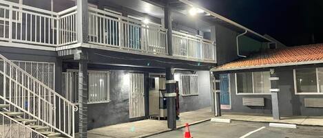 Fassade der Unterkunft