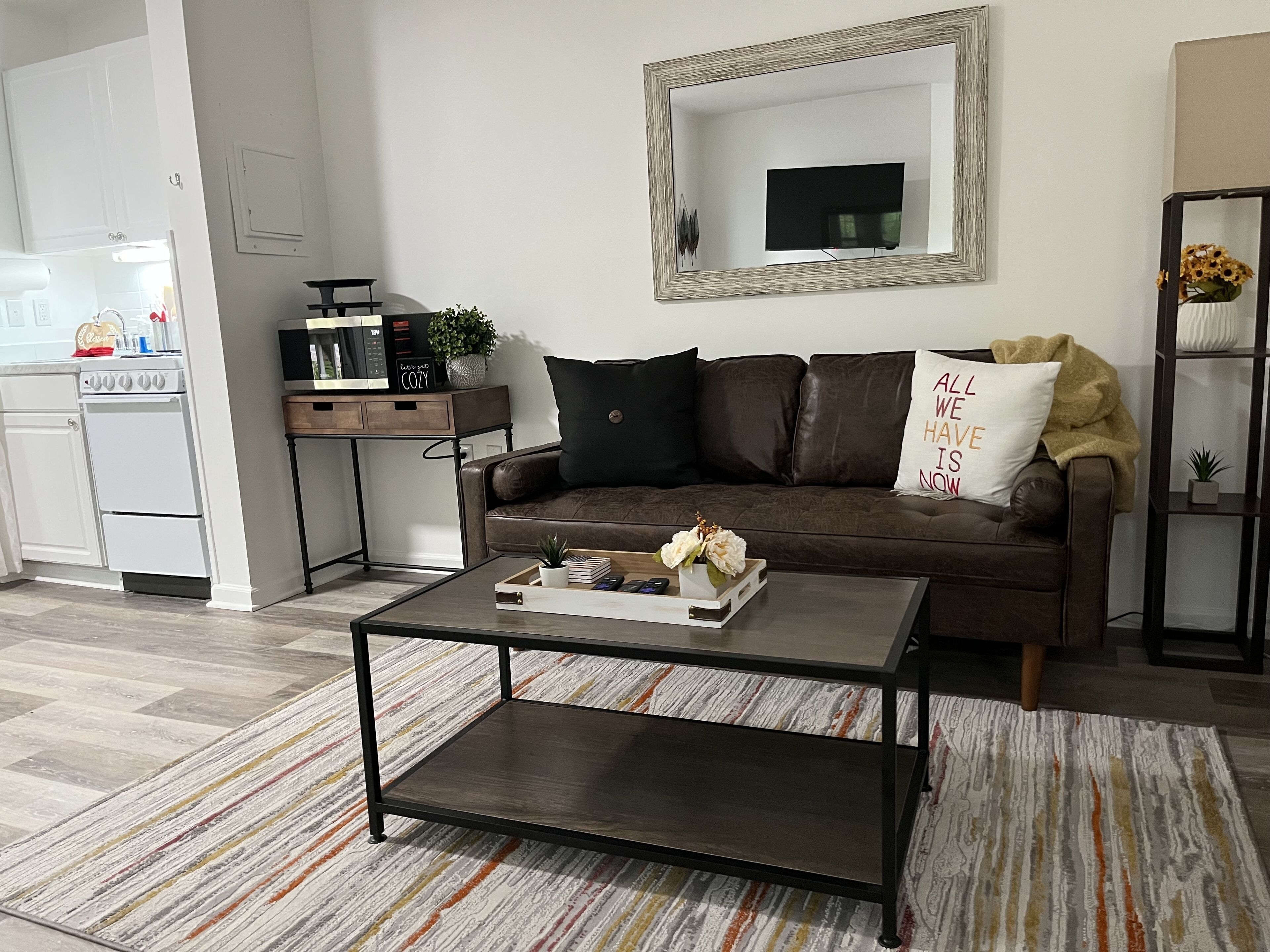 Lovely, Newly remodeled Condo.  Walk to Restaurants &Bowling.  Washer & Dryer,  