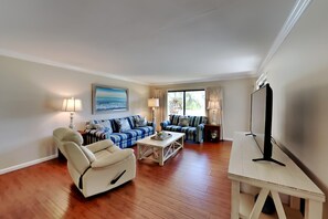 Condo, Multiple Beds, Balcony (Villa 2409 - No Pets) | Living area | 42-inch flat-screen TV with digital channels