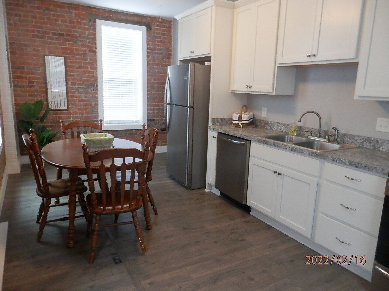 Totally renovated  Tell City IN apartment with huge deck above a wine room