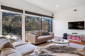 Smart TV, fireplace, DVD player - River Retreat (Merrijig)