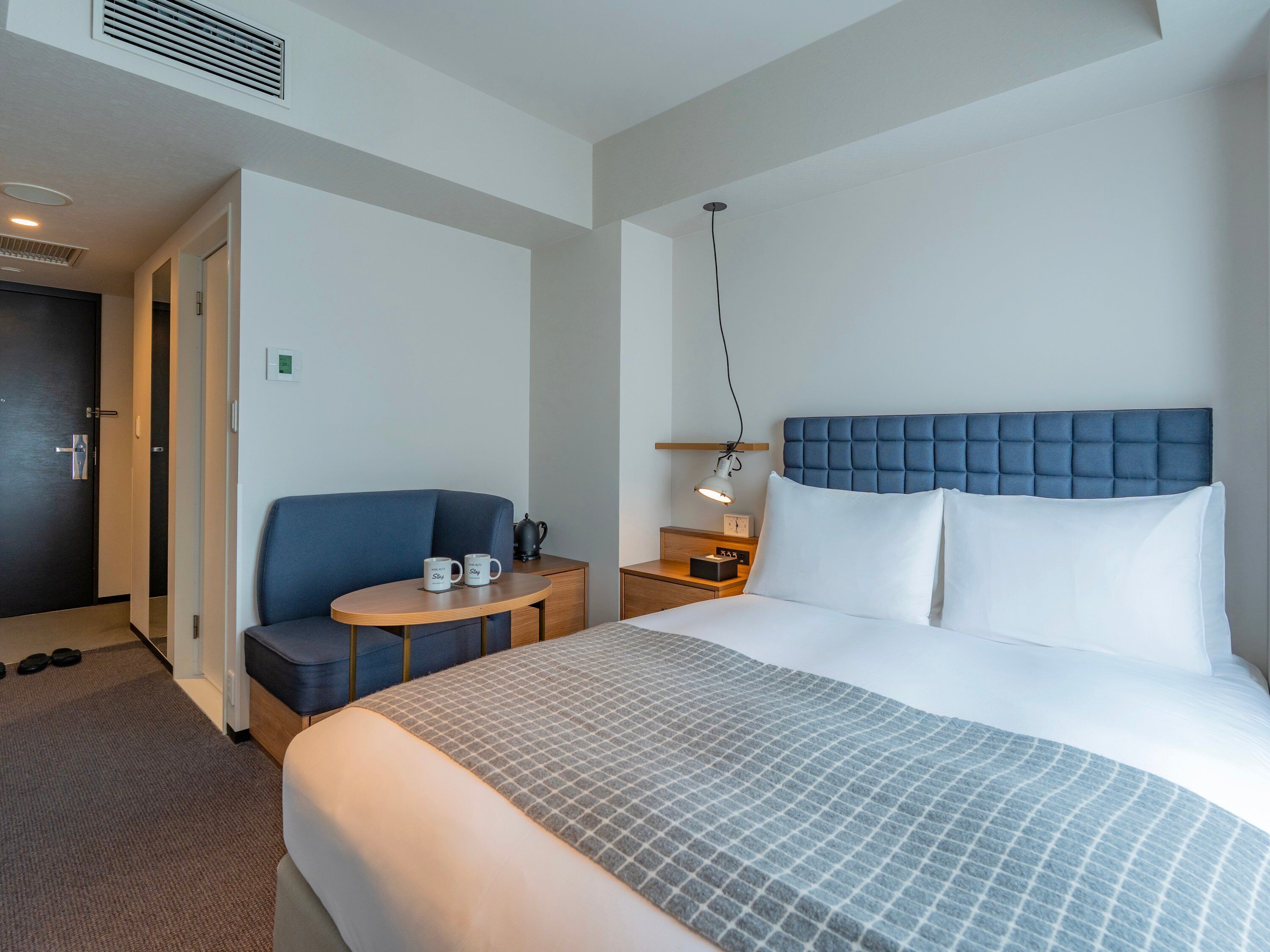 Standard Double Room, Non Smoking (B) | Down comforters, soundproofing, WiFi (free), bed sheets