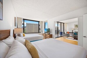 1 bedroom, iron/ironing board, free WiFi, bed sheets - Waikiki Banyan Ocean View Oasis with Free Parking! (Honolulu)