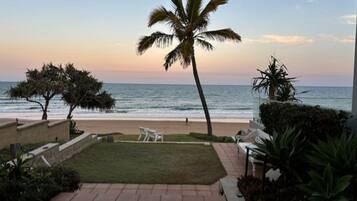 Accommodatie ligt op het strand