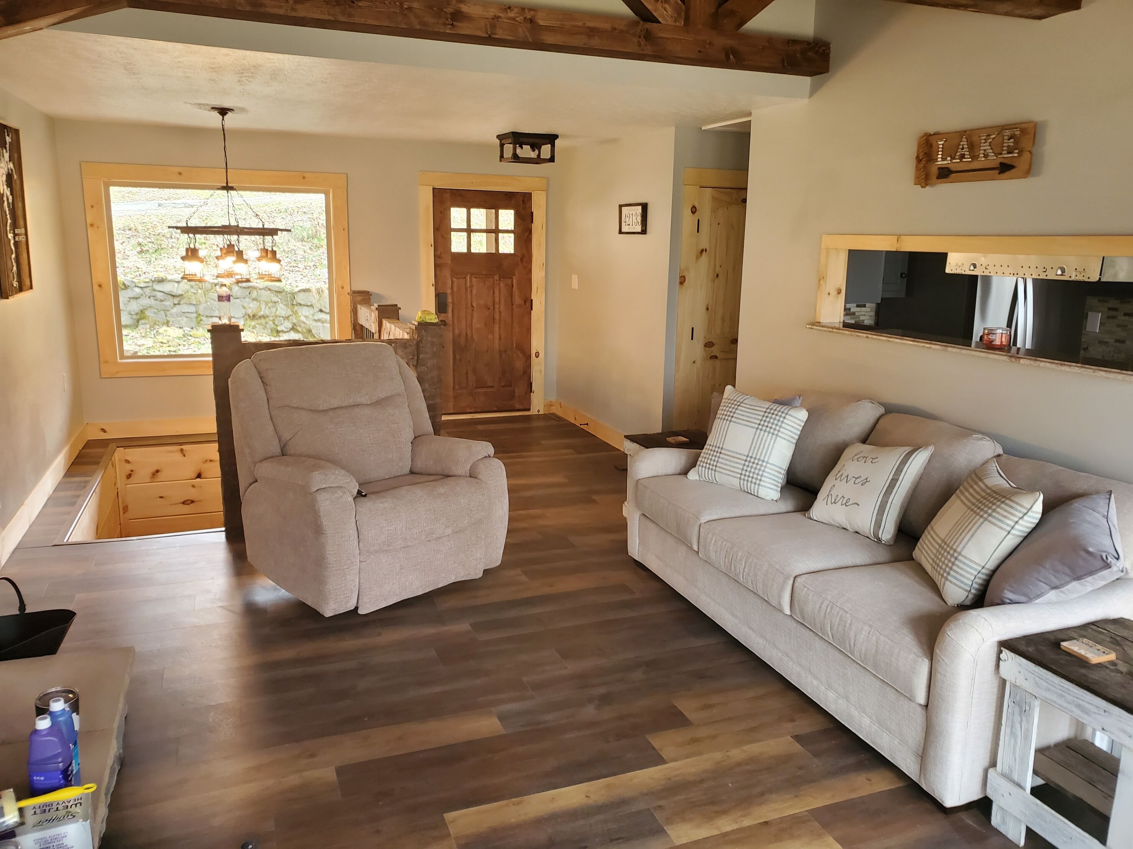 Relaxing on lake time