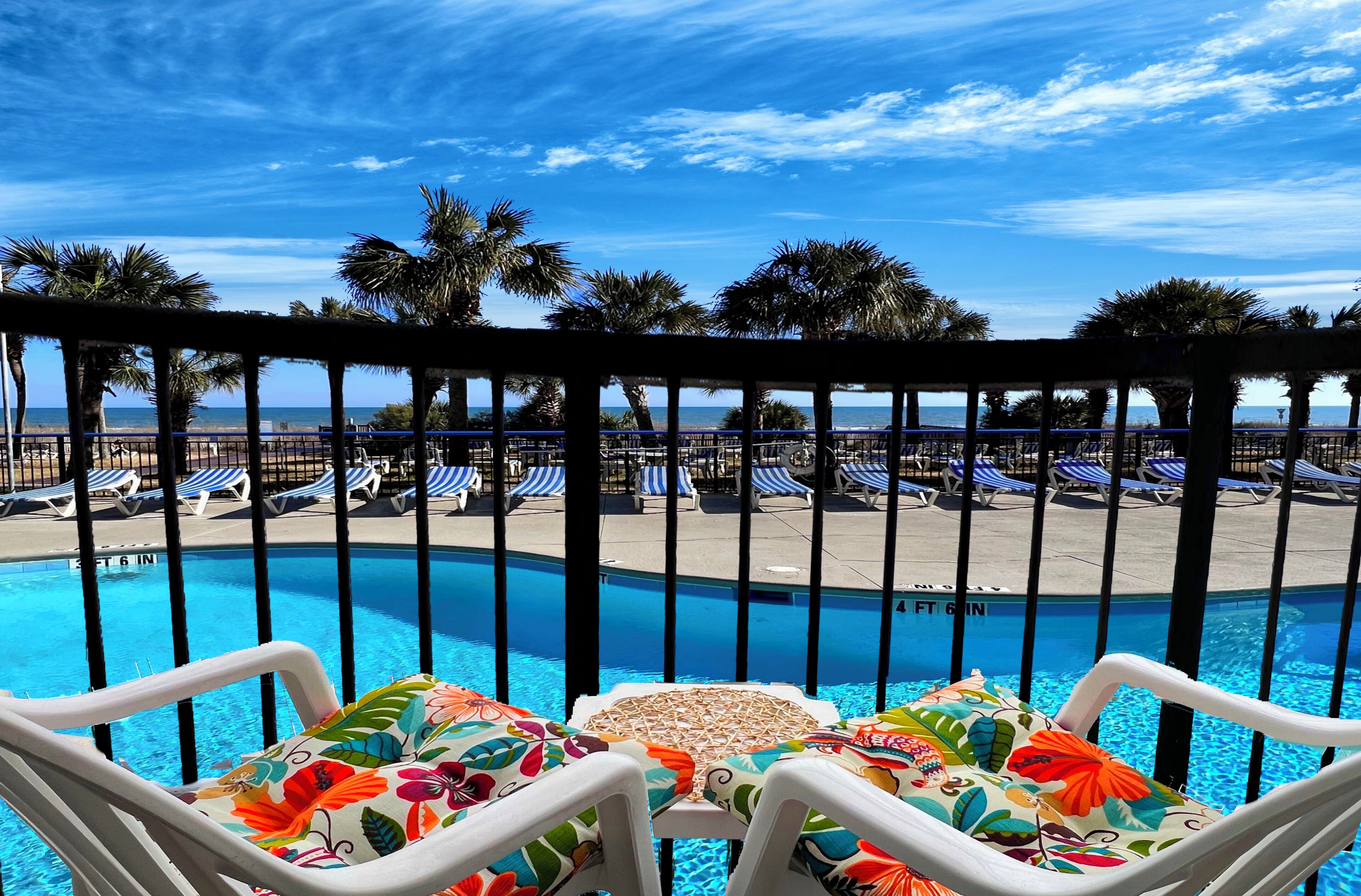 NEW ! Amazing Oceanfront Condo. Downtown of Myrtle Beach. 