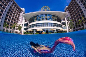 Piscina externa sazonal