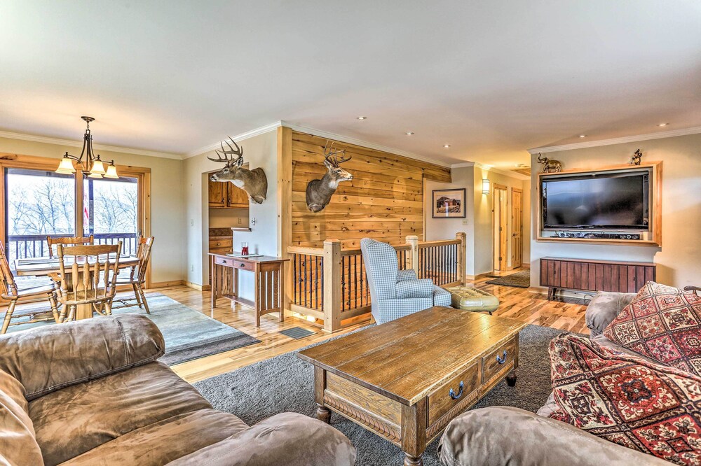 Peaceful Hancock Home w/ Patio, Deck & Grill!