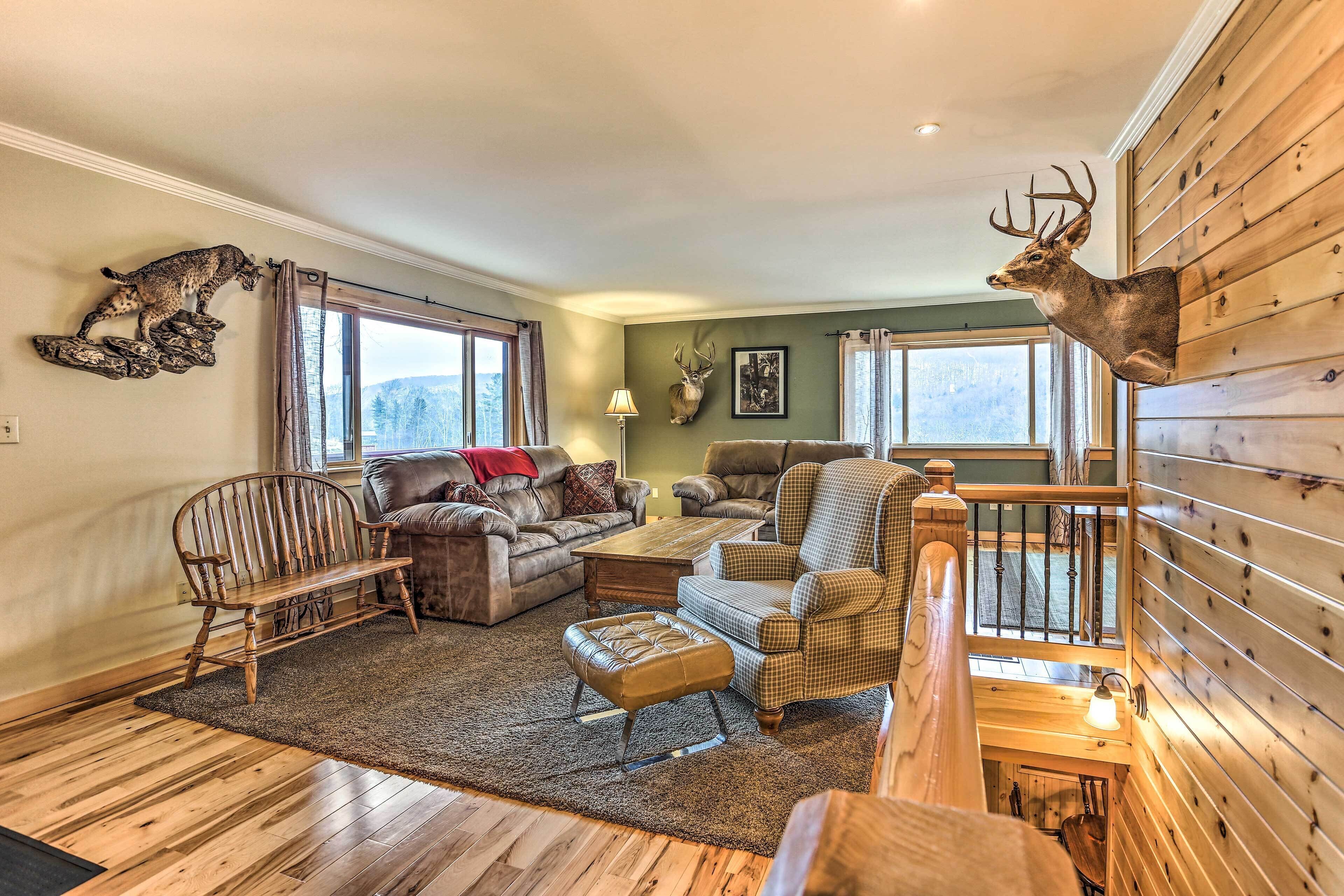 Peaceful Hancock Home w/ Patio, Deck & Grill!