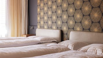 Family Quadruple Room | 3 bedrooms, down comforters, minibar, desk