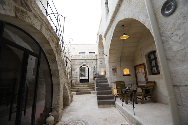 Economy Double Room, 1 Bedroom, Non Smoking, Courtyard Area | View from room