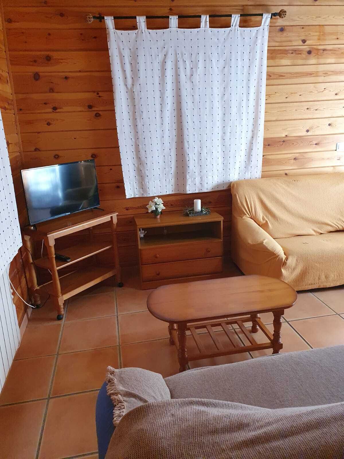 wooden cabin in the Sierra del Segura