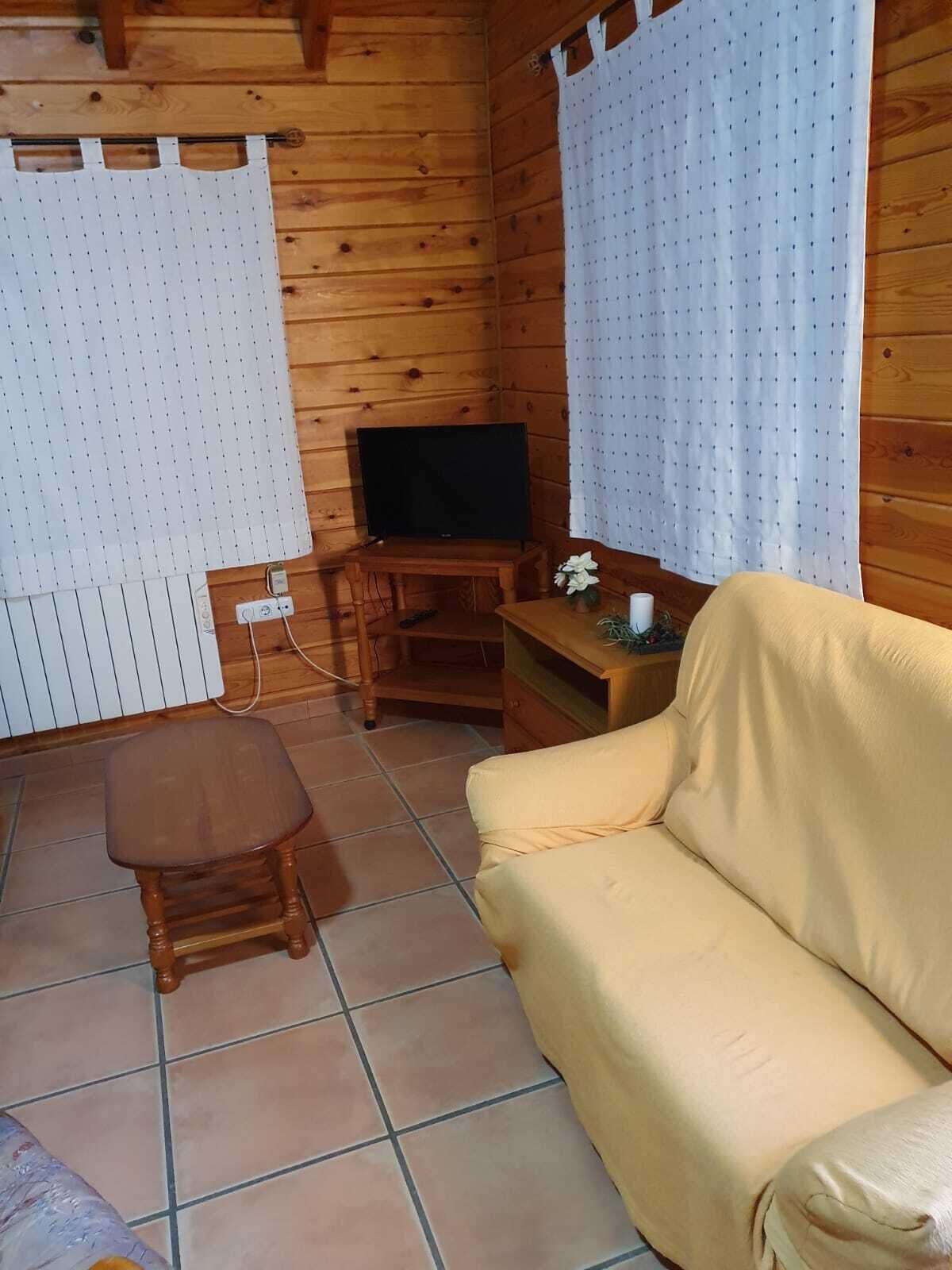 wooden cabin in the Sierra del Segura