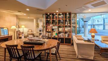 Sala de estar en el lobby