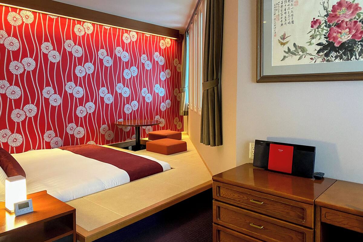 Traditionele tweepersoonskamer, niet-roken (Japanese Style) | Donsdekens, gratis babybedden, gratis wifi, individueel gedecoreerd