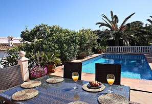 Pool - Villa 'Casa Pera' with Sea View, Pool, Wi-Fi, Garden & Terrace (Jávea)