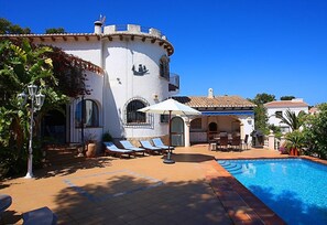 Pool - Villa 'Casa Pera' with Sea View, Pool, Wi-Fi, Garden & Terrace (Jávea)