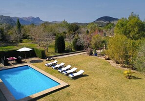 Pool - Finca 'Villa Marina Nova' with Terrace, A/C & Wi-Fi (POLLENÇA)
