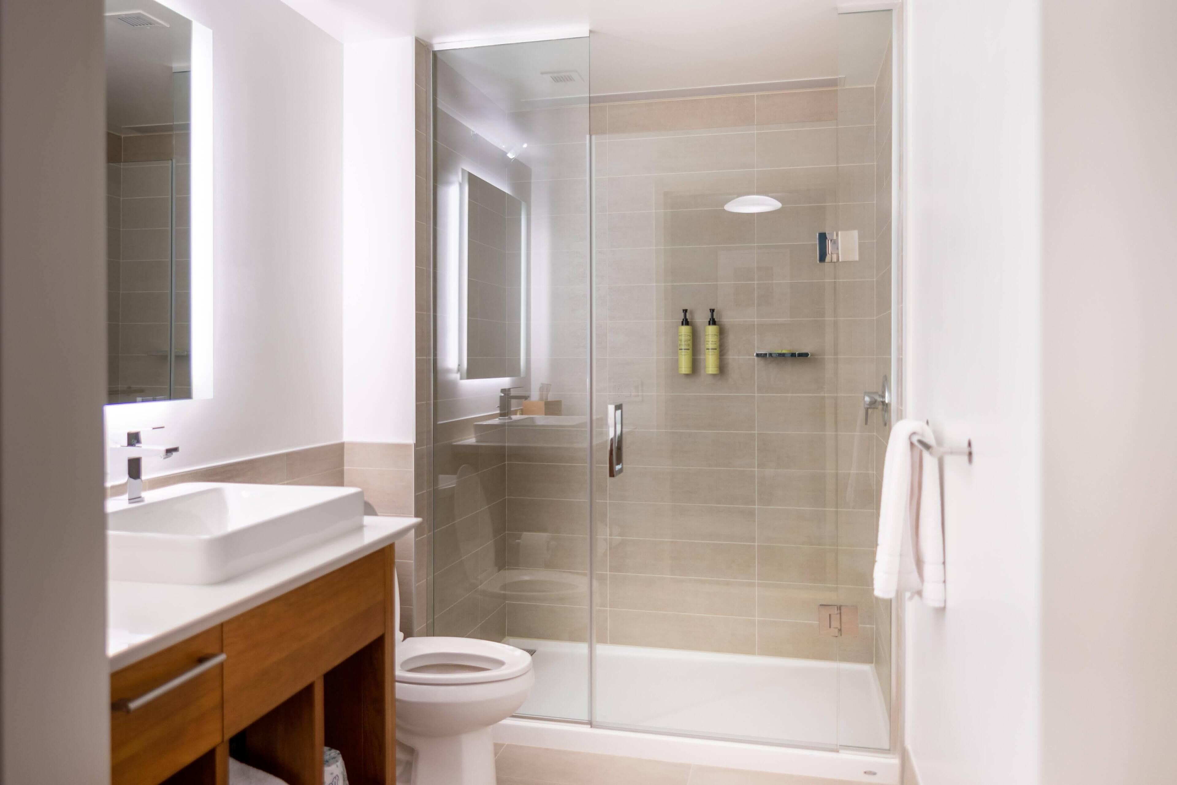 free toiletries, hair dryer, towels, soap