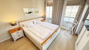 2 slaapkamers, een strijkplank/strijkijzer, wifi