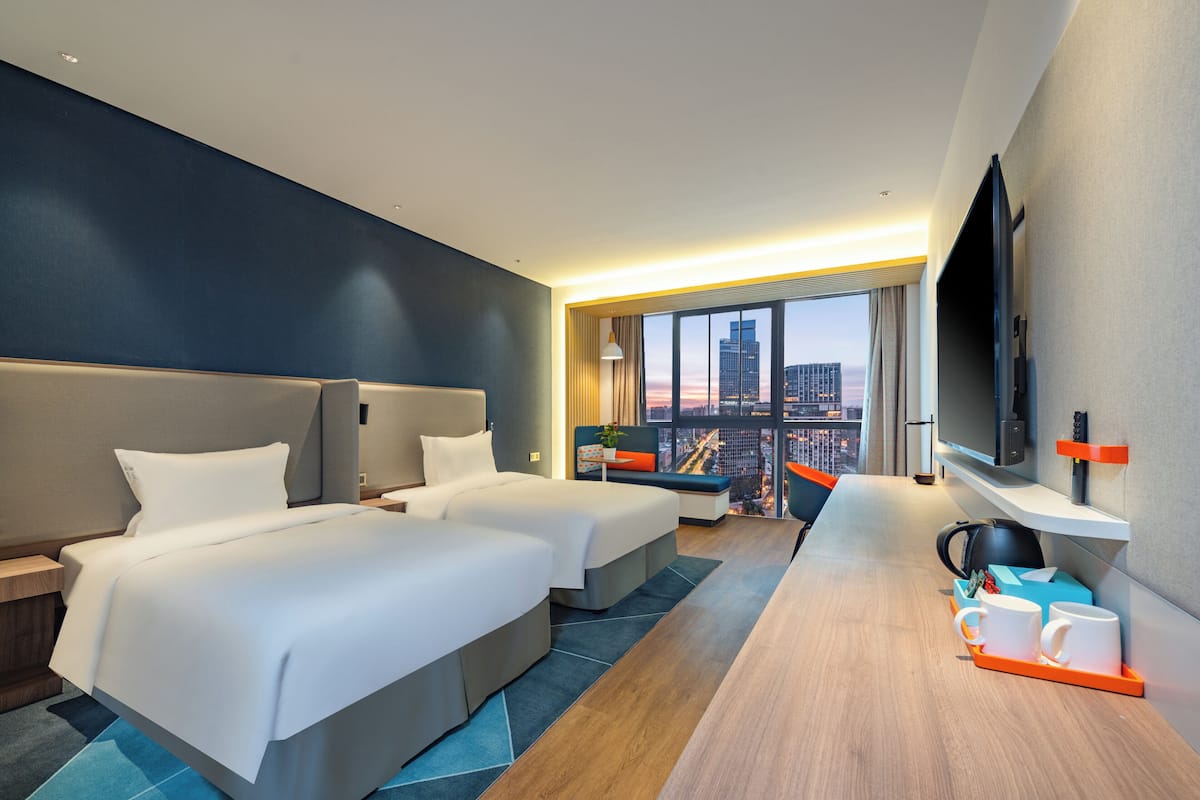 Standard Room, 2 Single Beds, City View