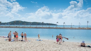 Beach nearby, white sand