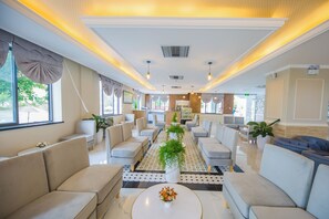 Zona de estar del vestíbulo