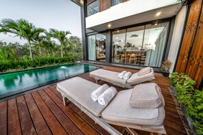 Villa, 3 Bedrooms, Private Pool, Ocean View | Private pool - Balangan Beach Villa Freya (Jimbaran)