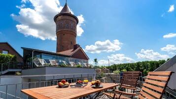 Turm Haus Apartment 4 | Balkon