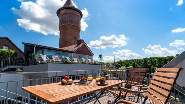 Turm Haus Apartment 4 | 陽台