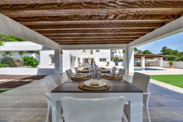 Udendørs spisemuligheder