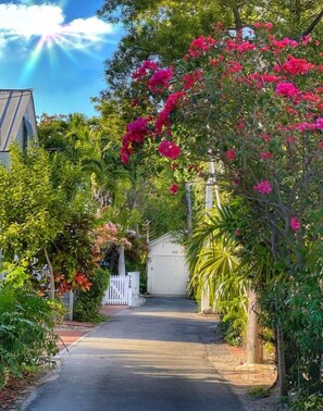 Overnattingsstedets uteområder