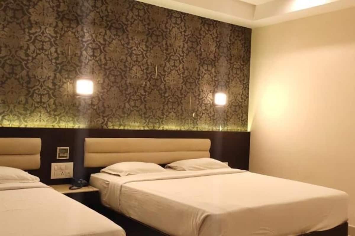 blackout curtains, iron/ironing board, free wifi