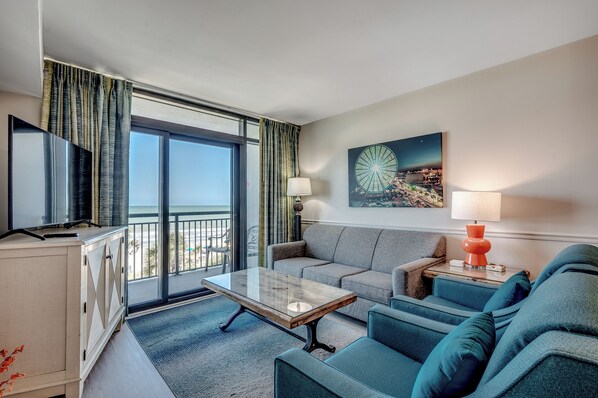 Smart TV, DVD player, stereo