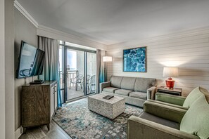 Smart TV, DVD player, stereo