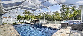Family Oasis: Waterfront w/ Heated Pool & Game Room!